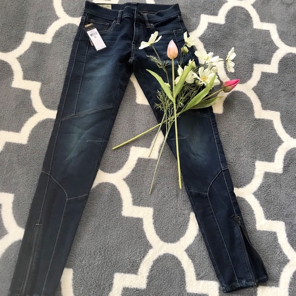 NWT Polo Ralph Lauren Skinny Zippered Jeans - Picture 1 of 4